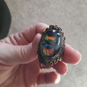 Vintage Multicolor Statement Ring